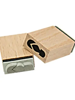 Houten stempelset