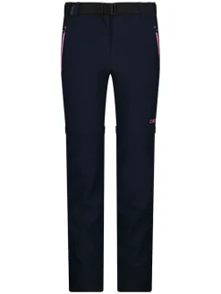2-in-1 functionele broek donkerblauw