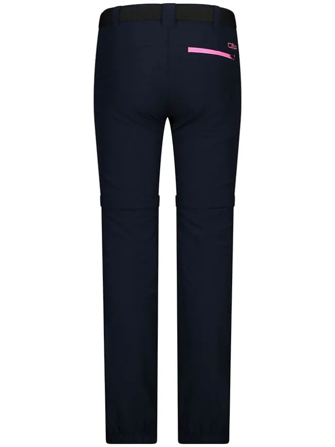 2-in-1 functionele broek donkerblauw