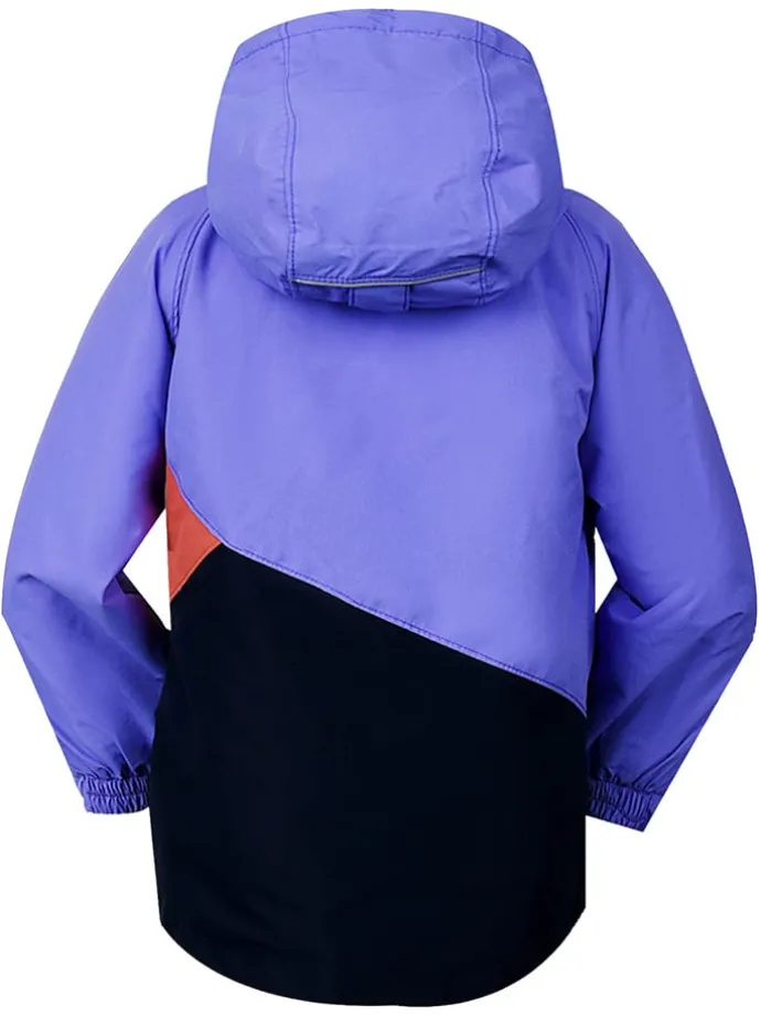 3-in-1 functionele jas "Marisol" paars/rood