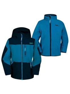 3-in-1 functionele jas "Trey" blauw