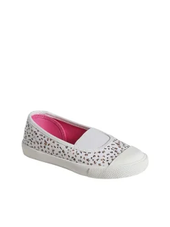 Instappers "Bonita" wit/roze