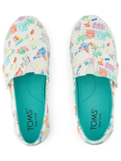 Instappers turquoise/meerkleurig
