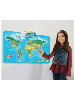 Interactieve wereldkaart - vanaf 6 jaar