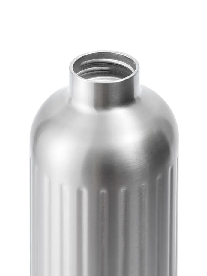 Isoleerfles "Explorer" zilverkleurig/blauw - 850 ml