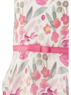 Jurk crème/roze