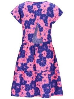 Jurk "Darla" blauw/roze