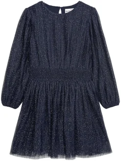 Jurk "Dlevke" donkerblauw
