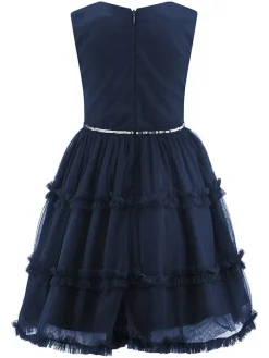 Jurk donkerblauw
