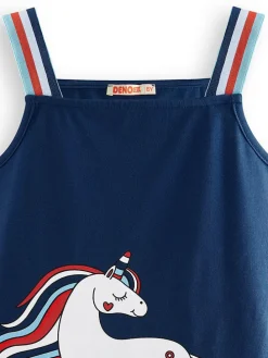 Jurk donkerblauw