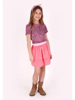 Jurk "Dory" lichtroze/rood
