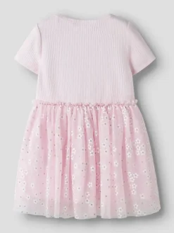 Jurk "Floral" lichtroze