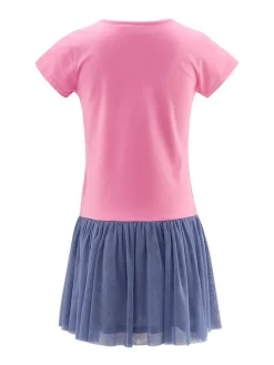 Jurk lichtroze/blauw