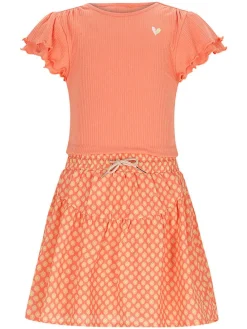 Jurk "Morly" oranje