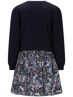 Jurk "Swing" donkerblauw