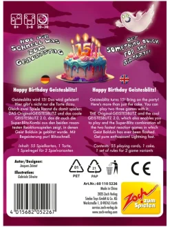 Kaartspel "Een flits van inspiratie Happy Birthday" - vanaf 8 jaar