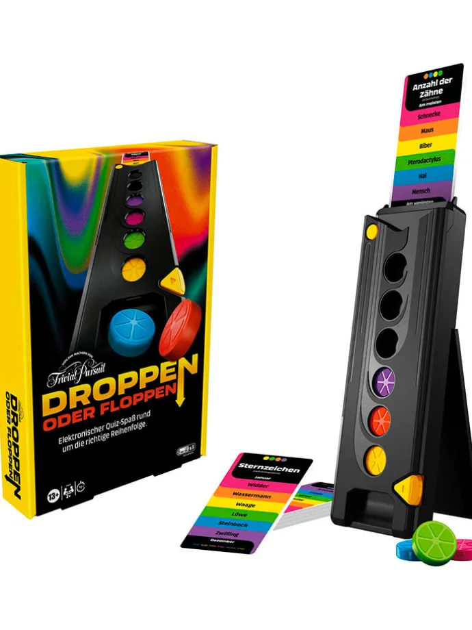 Kaartspel "Trivial Pursuit Drops" - vanaf 13 jaar