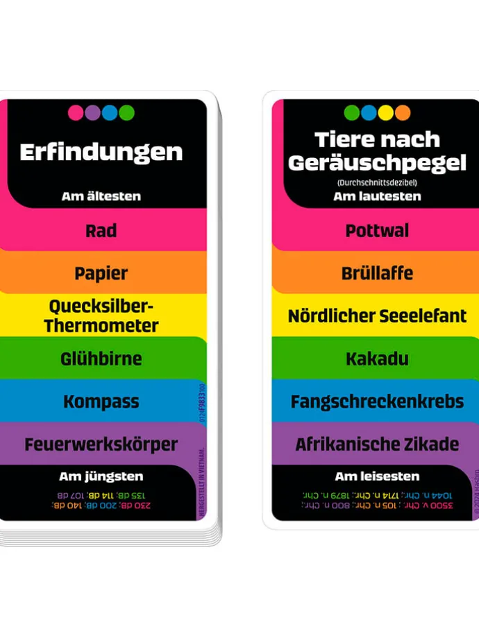 Kaartspel "Trivial Pursuit Drops" - vanaf 13 jaar