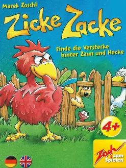 Kaartspel "Zicke Zacke" - vanaf 4 jaar