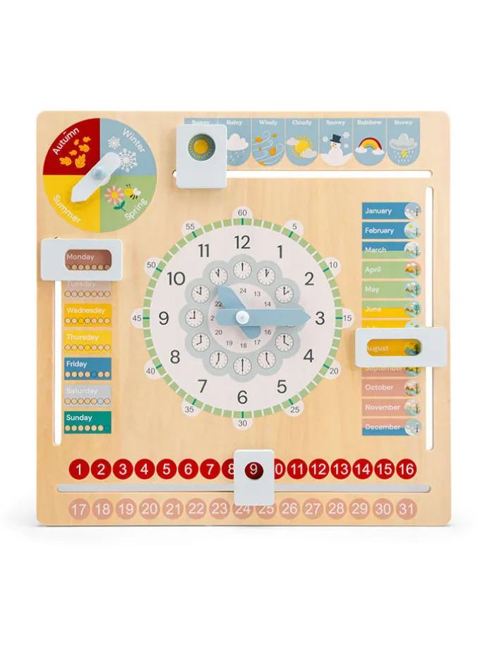 Kalenderklok "Engels" - vanaf 3 jaar