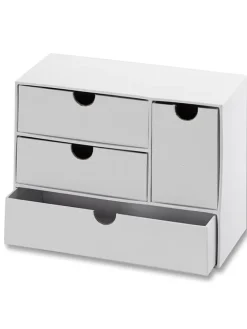 Kartonnen ladekast wit - (B)21 x (H)16 x (D)9,6 cm