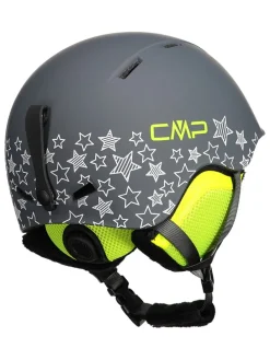 Kinder-ski-/snowboardhelm "XJ-4" grijs