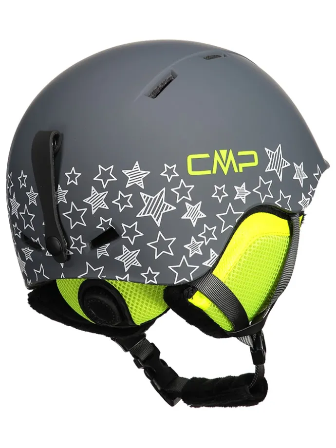 Kinder-ski-/snowboardhelm "XJ-4" grijs