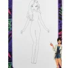 Kleurboek "Modeontwerper" - vanaf 3 jaar (verrassingsproduct)