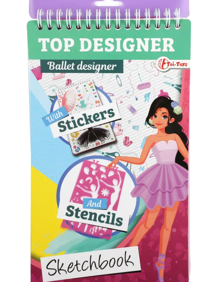 Kleurboek "Modeontwerper" - vanaf 3 jaar (verrassingsproduct)