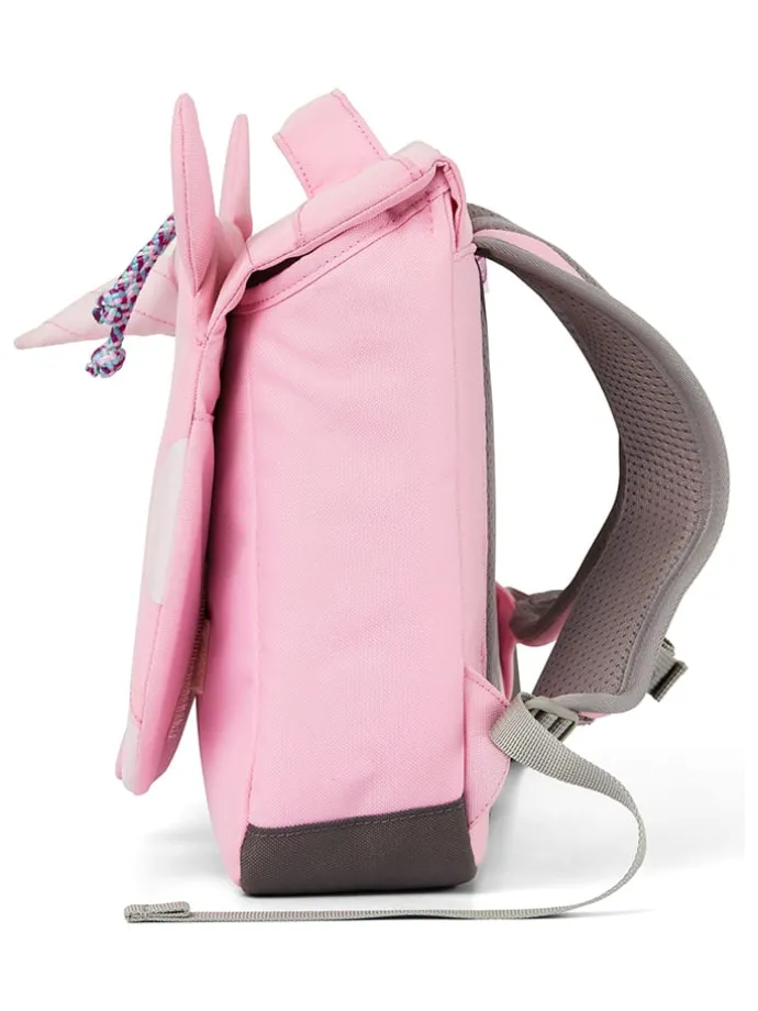 Kleuterschooltas "Eenhoorn" lichtroze - (B)31,5 x (H)23,5 x (D)7 cm