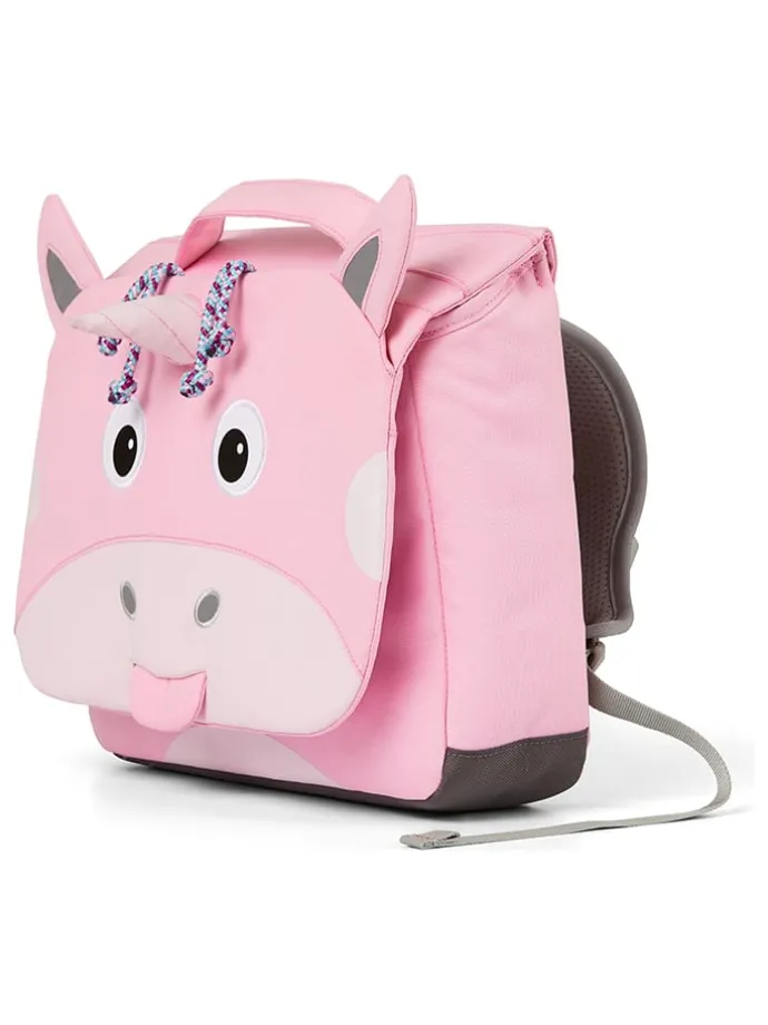 Kleuterschooltas "Eenhoorn" lichtroze - (B)31,5 x (H)23,5 x (D)7 cm