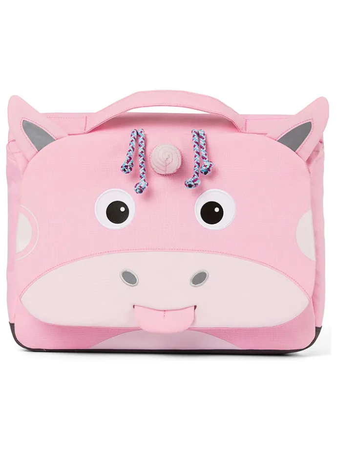 Kleuterschooltas "Eenhoorn" lichtroze - (B)31,5 x (H)23,5 x (D)7 cm