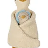 Knuffeldier "Dora & Baby Dolli Duck" crème - vanaf geboorte