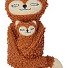 Knuffeldier "Frida & Baby Felix" bruin - vanaf geboorte