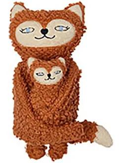 Knuffeldier "Frida & Baby Felix" bruin - vanaf geboorte