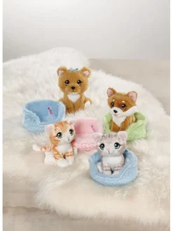 Knuffeldier met mandje 