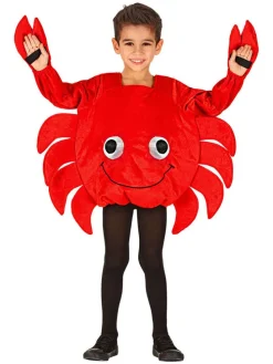 Kostuum "Krab" rood