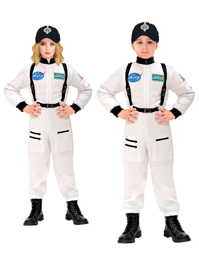 Kostuumpak "Astronaut" wit