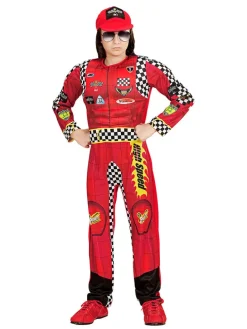 Kostuumpak "Formule 1 Rijder" rood