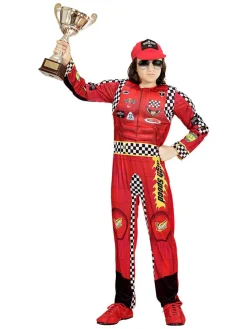 Kostuumpak "Formule 1 Rijder" rood