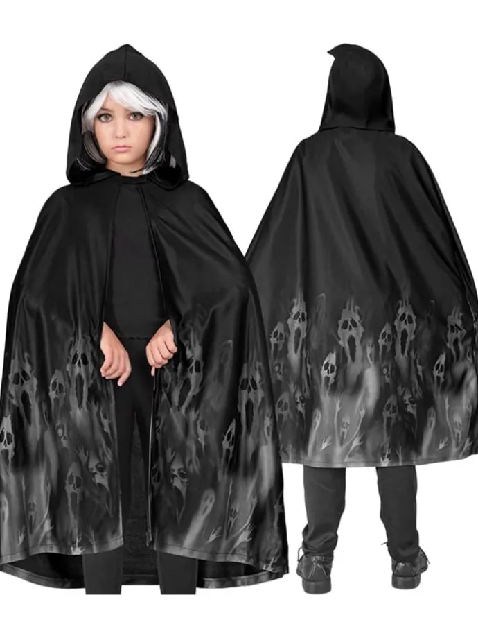 Kostuum "SPOOKCAPE" zwart