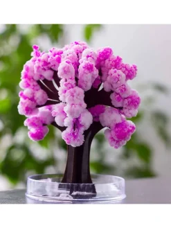 Kristallen boom "Magic Sakura" paars