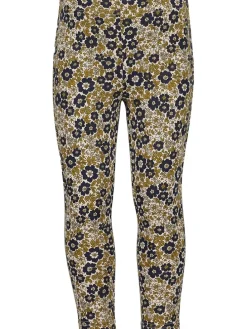 Legging beige/donkerblauw