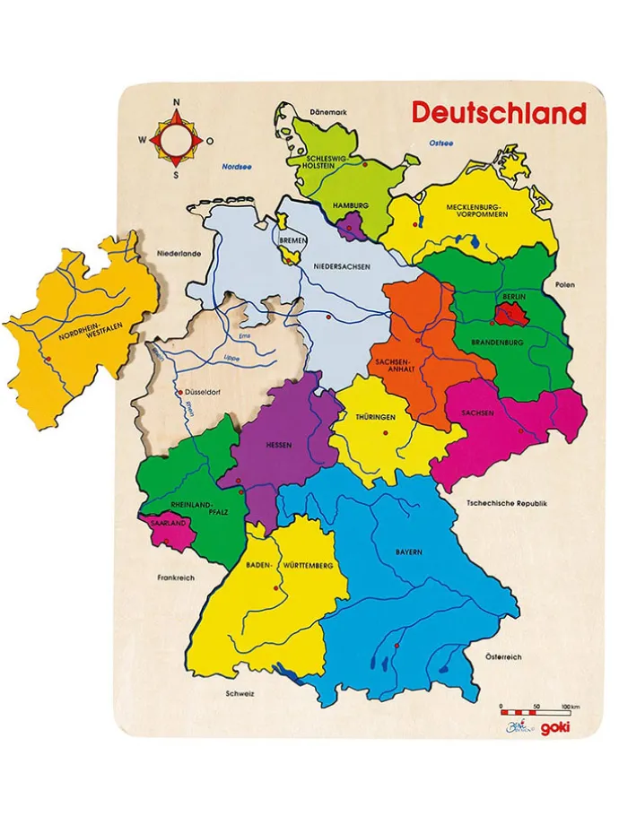 Legpuzzel "Duitsland II" - vanaf 4 jaar