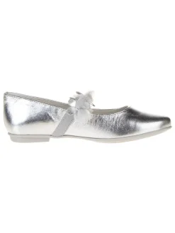 Leren ballerina's