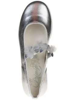 Leren ballerina's