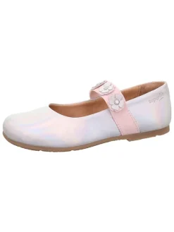 Leren ballerina's 