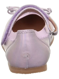 Leren ballerina's 