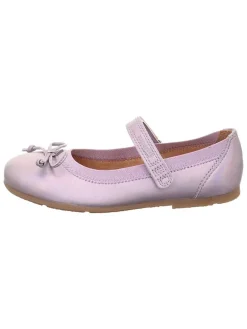 Leren ballerina's 