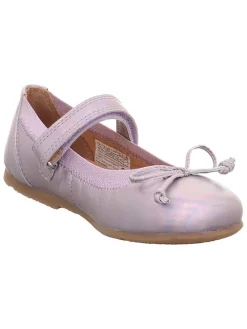 Leren ballerina's 